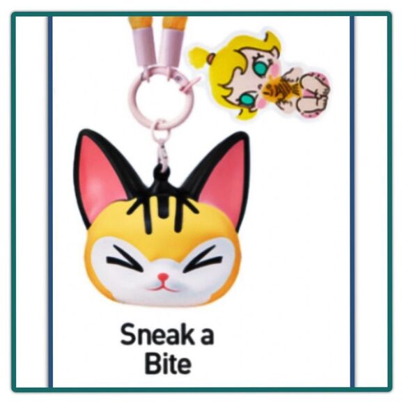 Pop Mart Baby Molly & Baby Tabby Series - Squishy Charm Blind Box - Sneak a Bite - Picture 8 of 16